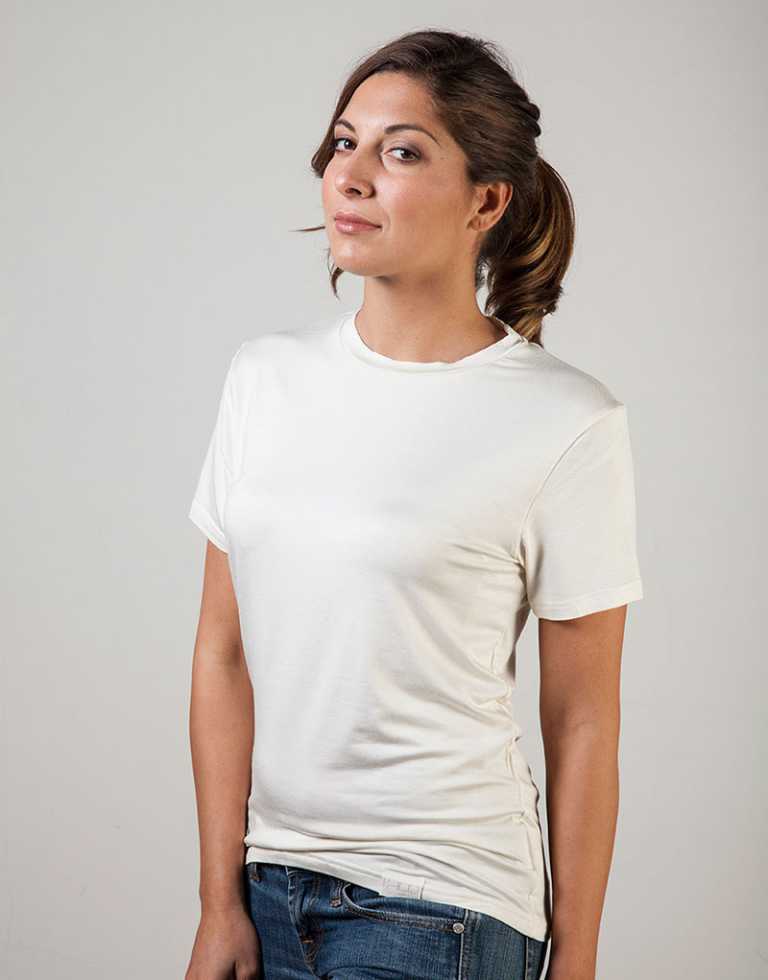 T-shirt scollo a U - Comfort - Image 4