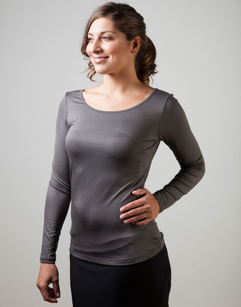 Maglia scollatura a U - DIANA - Image 10